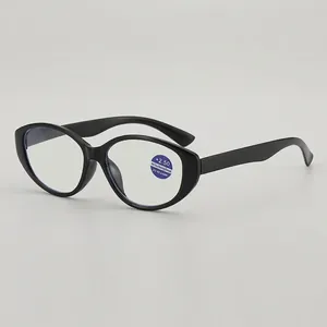 Fashion Cat Eye Reading Glasses For Women Men Anti Blue Light PC Frame AC Lens Optical Eyewear Retro Style