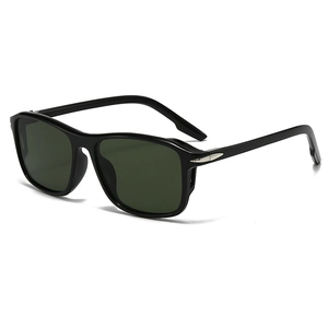 Fashion Square Sunglasses UV400 Protection PC Frame AC Lens Rectangular Eyewear For Men Women Outdoor Driving Party