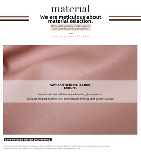 Détail du cuir rose à rayures avec finition brillante pour sacs cabas et pochettes