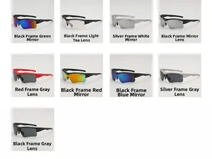 Grille détaillée des lunettes de sport enfant 2025 avec neuf options de montures et verres