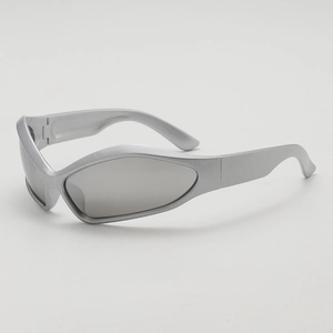 Kids Sunglasses Retro Y2K Futuristic Wrap Around Style UV400 Protection PC Frame AC Lens Outdoor Fashion Eyewear For Boys