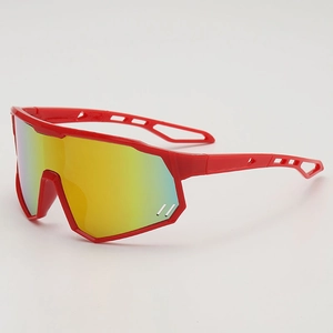 Kids Sports Sunglasses UV400 Protection Windproof Cycling Goggles Integrated PC Frame Outdoor Eyewear Boys Girls