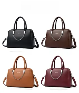 Sélection de couleurs pour sacs à main grande capacité en noir, marron, jaune et bordeaux