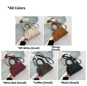 Comparaison détaillée des sacs coquillages minimalistes en beige marron et noir chic