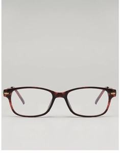 Macro detail of tortoiseshell glasses frame with premium gold hinge hardware and square design