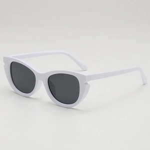 Lunettes De Soleil Oeil De Chat Rétro Protection UV Monture PC Verres AC Mode Streetwear Pour Femmes Hommes