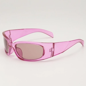 Y2K Sport Sonnenbrille UV400 Schutz PC Rahmen AC Linse Outdoor Radfahren Fashion Cyberpunk Brille Für Damen Herren