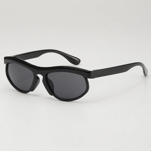 Kids Sunglasses Irregular Wave Frame PC AC UV Protection Fashion Outdoor Eyewear Boys Girls
