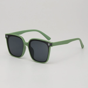 Kids Square Oversized Sunglasses UV400 Protection Fashion PC Frame AC Lens Retro Eyewear For Boys And Girls