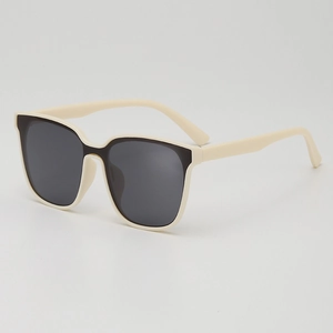 Kids Sunglasses Square Large Frame UV400 Protection AC Lens PC Material Vintage Trendy For Boys Girls Outdoor Eyewear