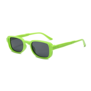 Kids Sunglasses Retro Rectangle PC Frame AC Lens UV400 Protection Outdoor Fashion For Boys And Girls