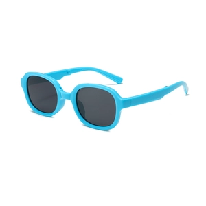 Kids Foldable Sunglasses UV Protection Portable Colorful PC Frame Sunglasses For Boys Girls Outdoor Travel Cute Eyewear