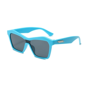 Kids Sunglasses UV400 Protection Square Geometric PC Frame Hip Hop Fashion Eyewear For Boys And Girls