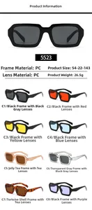 Spécifications de taille et guide des matériaux pour lunettes de soleil carrées vintage