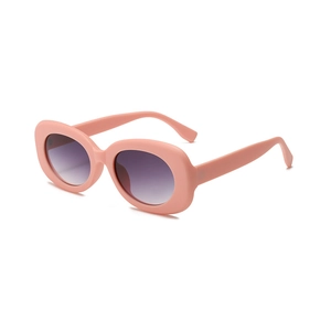 Retro Oval Thick Frame Sunglasses PC AC UV400 Protection Y2K Hip Hop Style Outdoor Fashion Eyewear For Men Women Trend