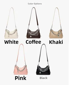 Comparaison détaillée des sacs sous le bras en cuir ciré minimalistes en cinq coloris