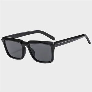Square Frame Sunglasses UV400 Protection Retro Fashion PC Frame AC Lens Outdoor Driving Unisex Hip Hop Stylish Glasses
