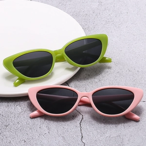 Cat Eye Sunglasses Vintage Futuristic Punk Style UV400 Protection PC Frame AC Lens Trendy Streetwear Unisex