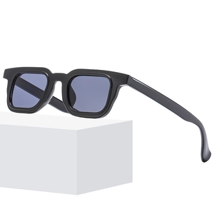 Square Frame Sunglasses Retro UV400 Protection Fashion PC Rectangular Eyewear For Women And Men Outdoor Travel