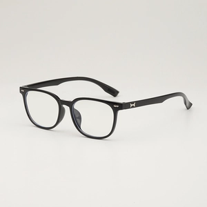 Retro Square Anti Blue Light Glasses Frame PC Transparent Oversized Fashion Computer Eyewear For Men Women