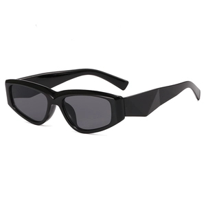 Cat Eye Sunglasses PC Frame AC Lens UV400 Protection Geometric Wide Leg Retro Fashion Women