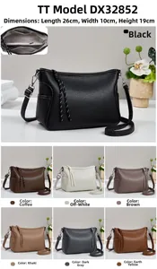 Détails du grand sac cabas texturé avec options de couleurs et dimensions 26x10x19cm