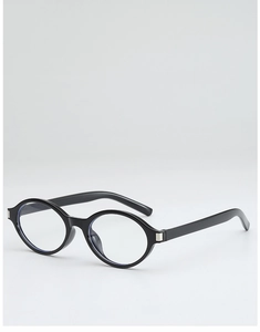 Detailed close-up of retro square black sunglass frame with silver metal accents