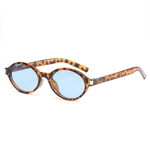 Retro tortoise square sunglasses with blue lenses and silver accents in a frontal view