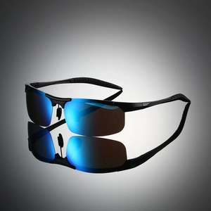 Buitensport Zonnebril Antireflectie UV400 Fietsen Hardlopen Rijden Bril Gespiegelde Lens Half-Omrand Zonnebril Unisex