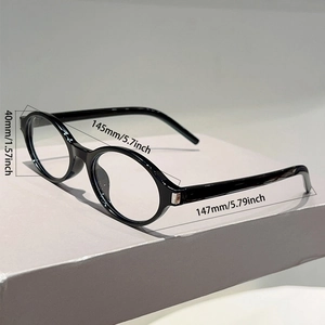 Guide de taille détaillé des lunettes de soleil ovales avec hauteur de cadre 40mm