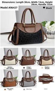 Detailed interior view of women's tote bag with dimensions 30x13x20cm and zip pockets