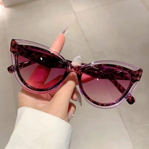 Cat Eye Sunglasses PC Frame UV400 Protection Gradient Lenses Fashion Outdoor Streetwear Eyewear For Women