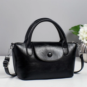 Sac Bandoulière Vintage en Cuir PU Style Dumpling pour Femmes Niche Française Grande Capacité Sac à Main Satchel