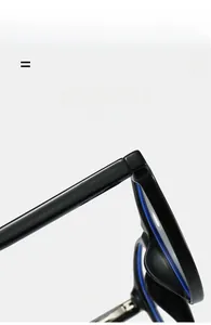 Gros plan de la charnière TR90 montrant un design léger et une texture flexible