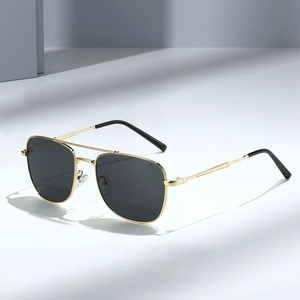 Flieger-Sonnenbrille Metallrahmen UV400 Schutz Retro Mode Quadratische Sonnenbrille Für Damen Herren Outdoor Reisen Fahren