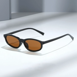 Retro Oval Sunglasses PC Frame UV400 Protection Outdoor Street Style Fashion Eyewear For Men Women