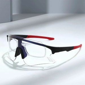Photochromic Sports Sunglasses Cycling Goggles UV400 PC Frame Windproof Day Night Myopia Frame Outdoor Unisex