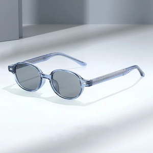 Vintage Oval Round Sunglasses TR90 Frame UV400 Protection Minimalist Retro Fashion Eyewear Unisex Stylish
