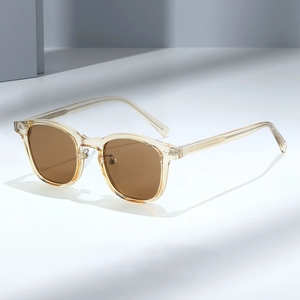 Sunglasses TR90 Frame AC Lens UV400 Protection Square Retro Trendy Eyewear For Men Women Fashion Outdoor Classic