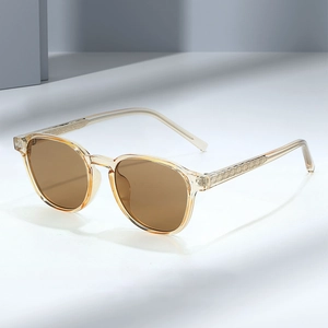 Retro Fashion Sunglasses UV400 Protection TR90 PC Frame Square Round Trendy Outdoor Eyewear For Men Women