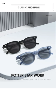 Détail de l'ornement métallique en forme d'aile sur la branche des lunettes de soleil