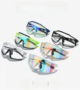 Comparison of six colorful lightweight cycling sunglasses with polarized lenses