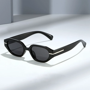 Retro Oval Sunglasses PC Metal Frame UV400 Fashion Outdoor Eyewear For Men Women Versatile