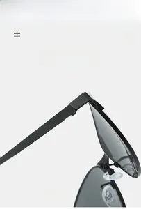 Close-up of the ultra-light flexible hinges and soft nose pads on cat-eye sunglasses