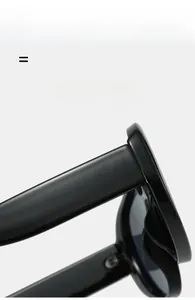 Détail de la monture légère et super élastique des lunettes de soleil aviateur