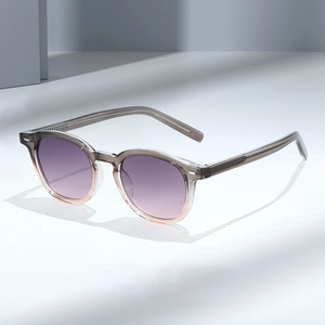 Retro Square Sunglasses TR90 PC Frame UV400 Protection Fashion Outdoor Eyewear For Men Women