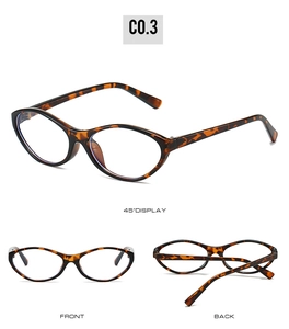 Three-angle display of lightweight tortoiseshell oval eyeglass frames for teens