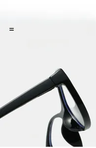 Macro shot of durable metal hinge detail on lightweight black frame glasses