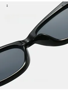 Close-up of integrated black nose pads for sunglasses providing comfort and no pressure