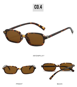 Detailed views of vintage tortoiseshell sunglasses with brown lenses and C0.4 frame